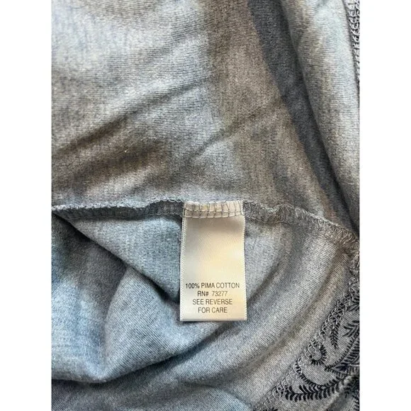 2 pc Lot Croft & Barrow Long Sleeve Shirts Womens Sz 1X Paisley Abstract Pattern - Picture 13 of 16